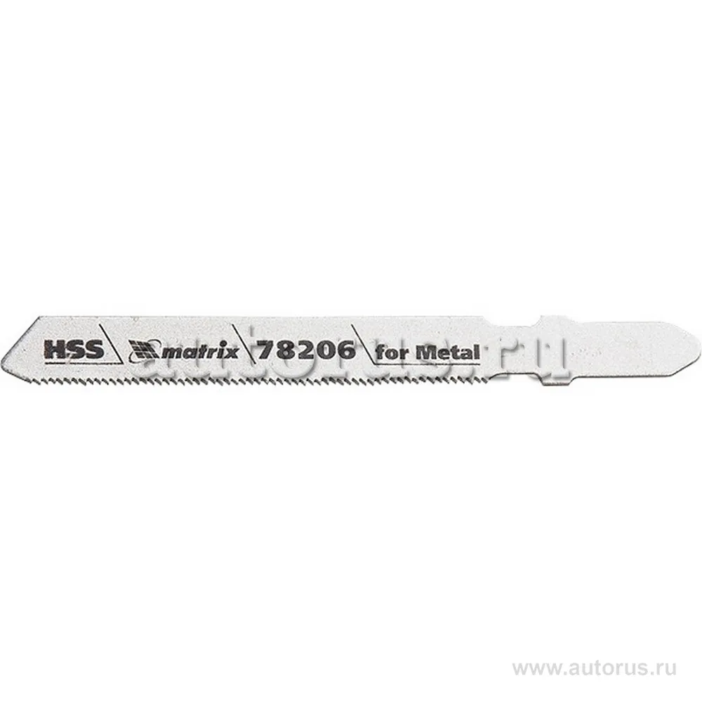 Полотна для электролобзика по металлу, 3 шт. T118G, 50x0, 8 мм, HSS MATRIX 78206