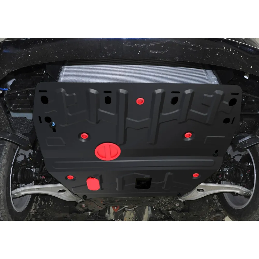 Защита картера + КПП + комплект крепежа, АвтоБРОНЯ, Сталь,Hyundai i40;2012-2015;2;FWD;АКПП; Hyundai Hyundai i40 АВТОБРОНЯ 111.02342.1