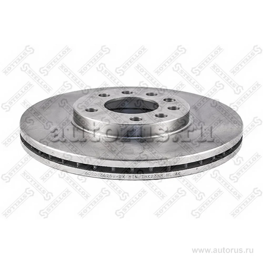 Диск тормозной передний OPEL VECTRA, SAAB 900 1.6-1.7D 99> STELLOX 60203625V_SX