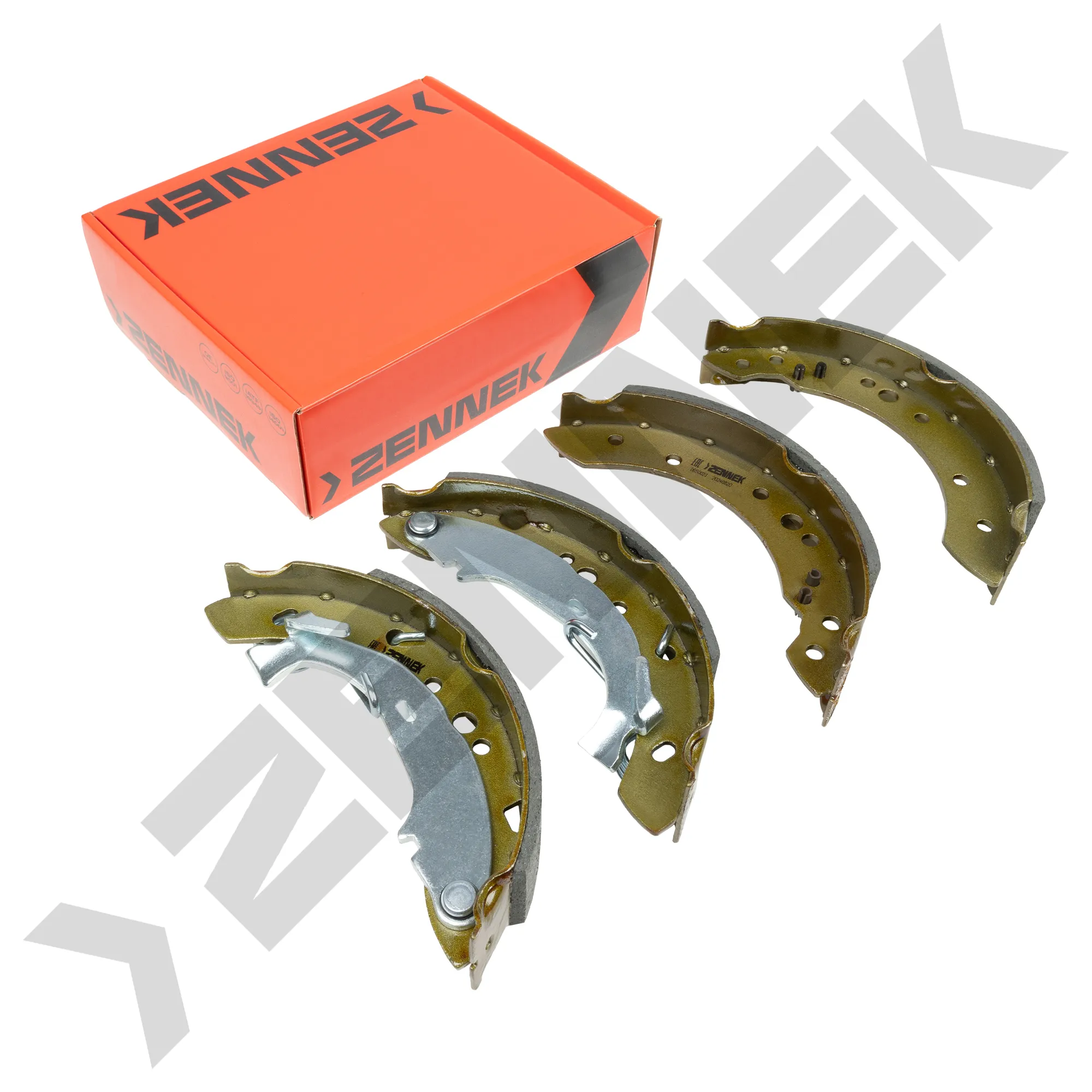 Колодки тормозные барабанные CITRON C2 03-17, C3 02- ZENNEK DBS0023