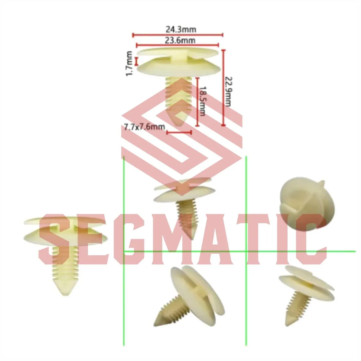 Клипса пластмассовая GENERAL MOTORS SEGMATIC SG70203252