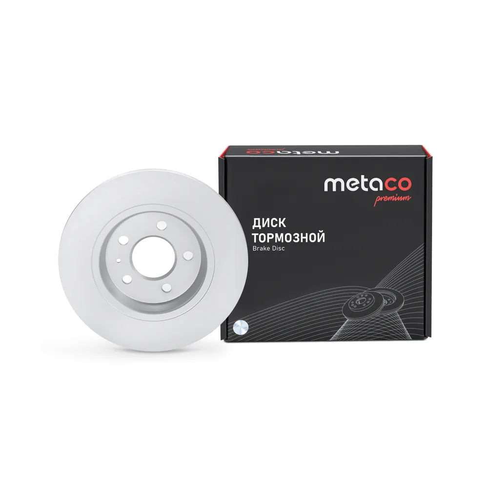 Диск тормозной задний PREMIUM METACO 3060-536