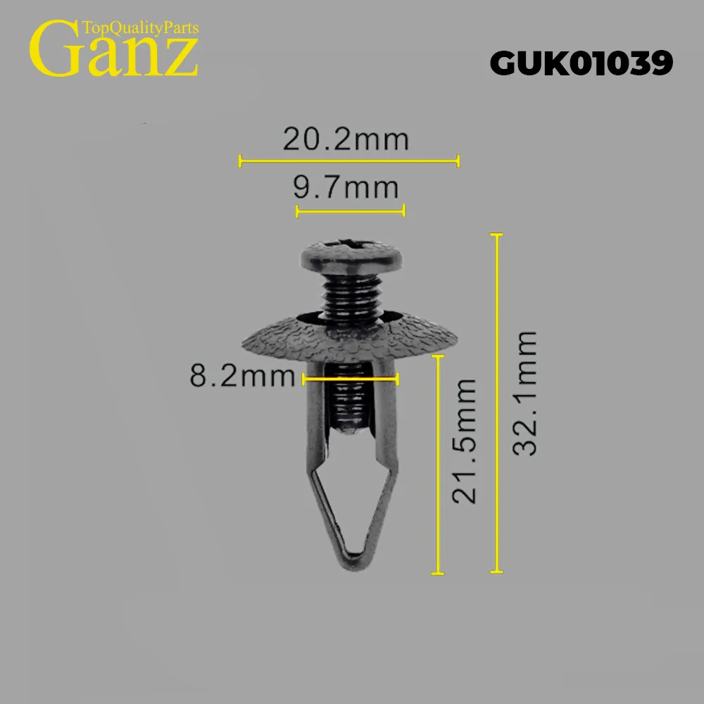 Клипса универсальная  GANZ GUK01039