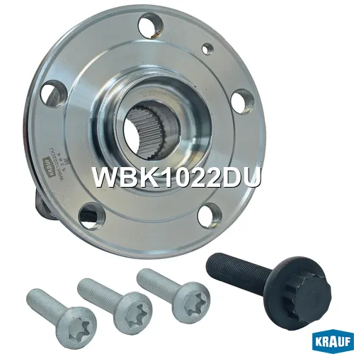 Ступица в сборе [перед, Kit] AUDI A3 / SKODA Octavia III / VW Golf VII KRAUF WBK1022DU
