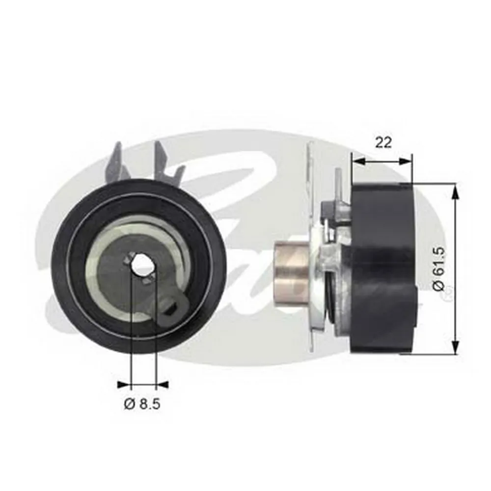 Ролик приводного ремня VW Lupo 1.0-1.4 98>