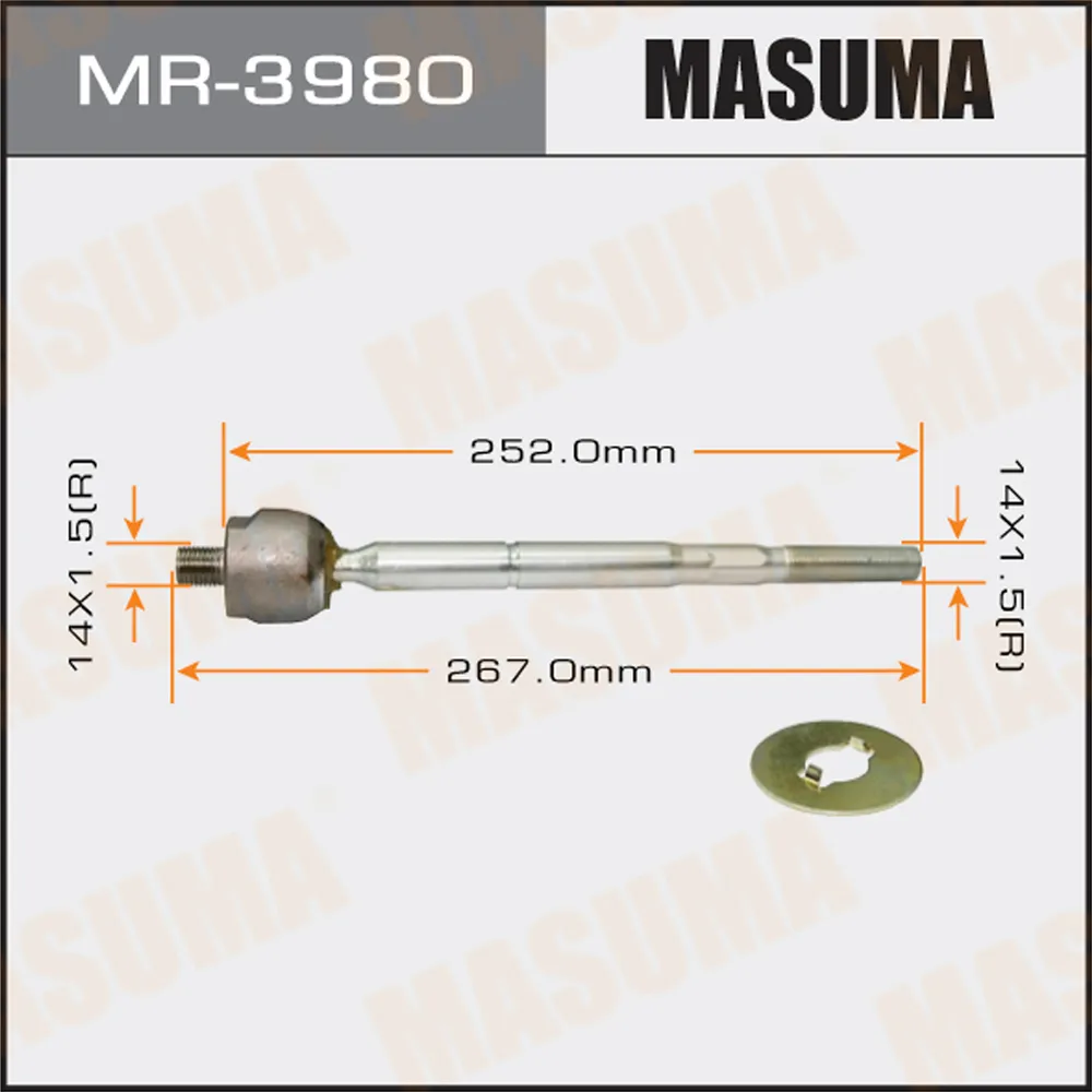 Рулевая тяга TOYOTA ALTEZZA MASUMA MR-3980