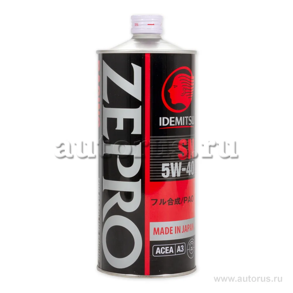Масло моторное IDEMITSU Zepro Racing 5W-40 синтетическое 1 л 3585-001