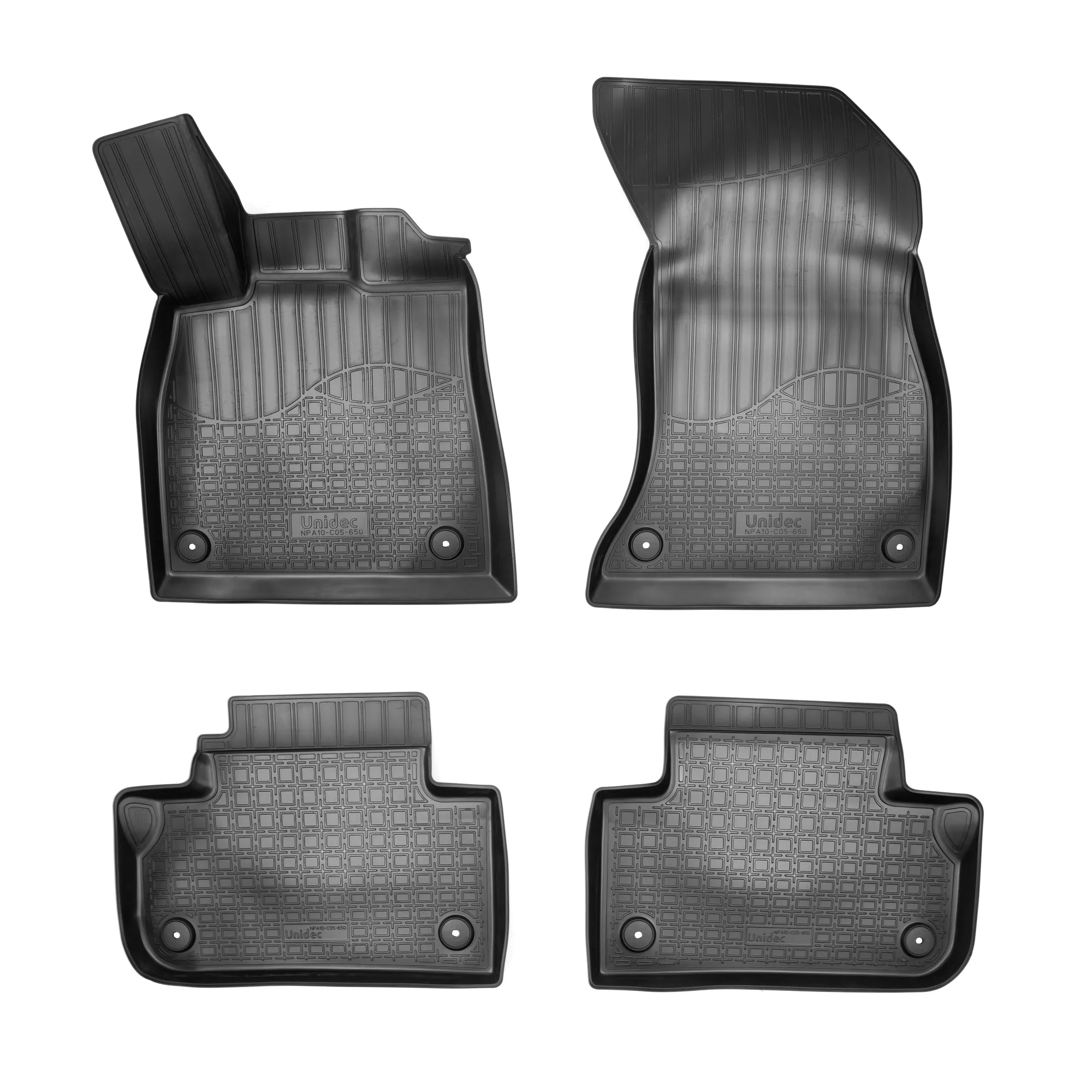 Коврики салонные для Audi Q5 II 3D (2016)  NORPLAST NPA10-C05-650