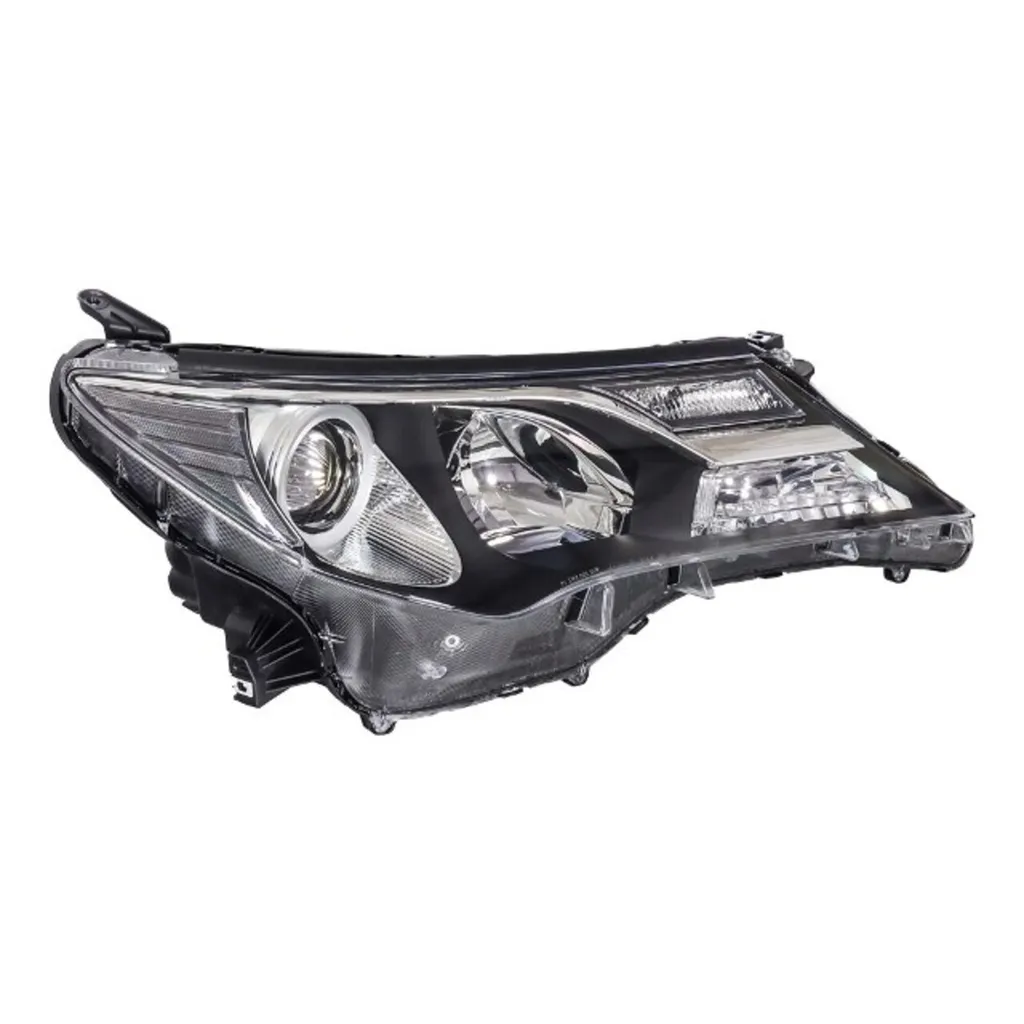 Фара правая не ксенон, с не диодными ходовыми огнями, без корректора RAV4 2013-2016 1F4173DR