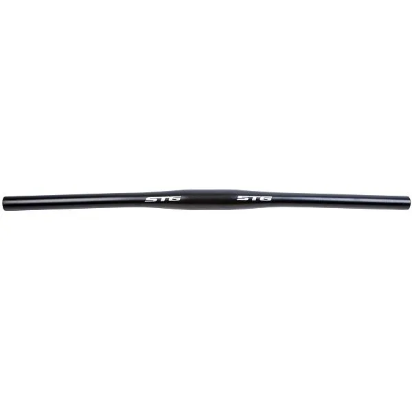 Руль STG T-01 31.8x22.2, W620, H35 сталь. Черный STG Х89932