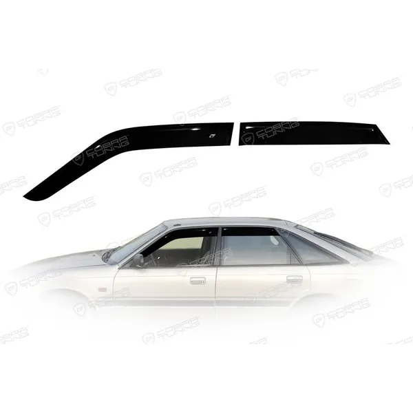 Дефлектора на окна Mazda 626 Hb (GD) 1987-1992EuroStandard деф.окон Cobra Tuning ME23887