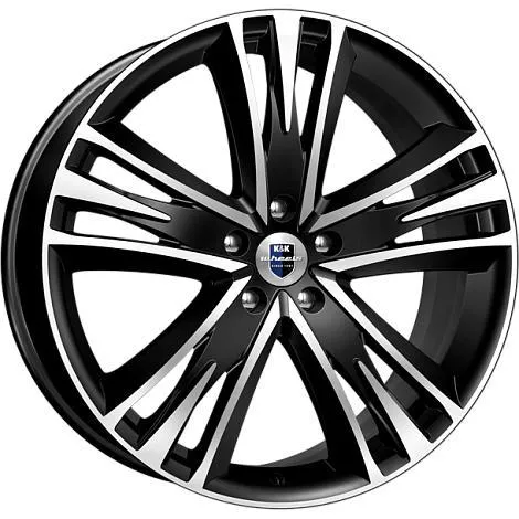 Диск литой R20 8.5J 5x114.3/67.1 ET40 КИК Атлас Алмаз черный 78455