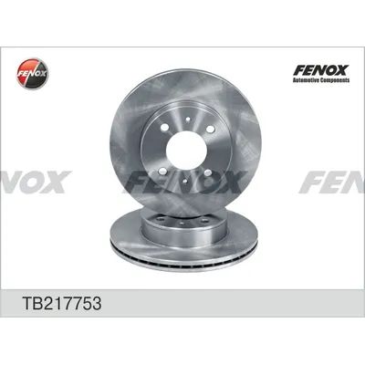 Диск тормозной передний HYUNDAI ACCENT (1.3-1.5) 00=> вент FENOX TB217753