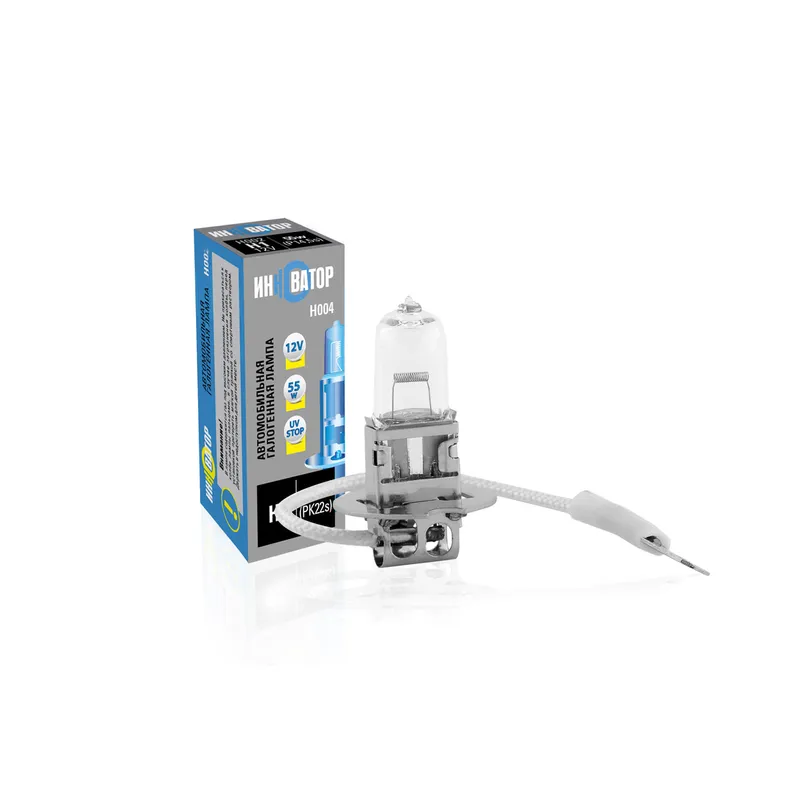Лампа 12V H3 55W PK22s KRAFT 1 шт. картон H004
