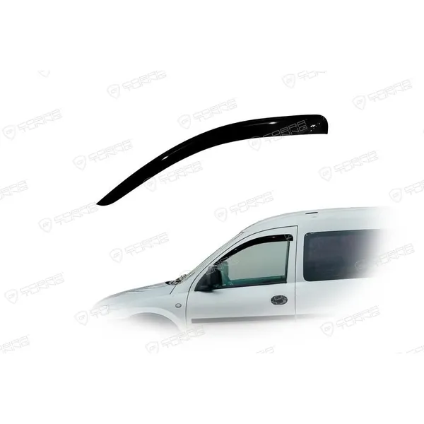 Дефлекторы боковых окон Opel Combo C 2d 2001-2011