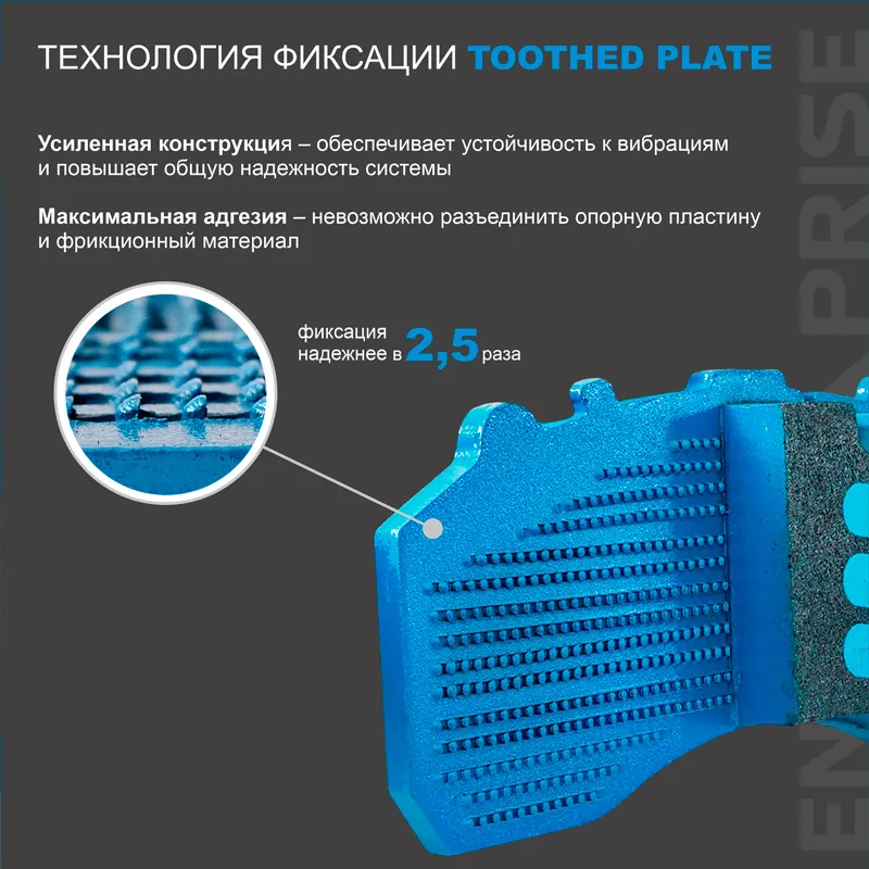 Колодки тормозные 29328/29329/29318/29319 Knorr ST7 (Schmitz Cargobull) -150000км ENTERPRISE E5029328