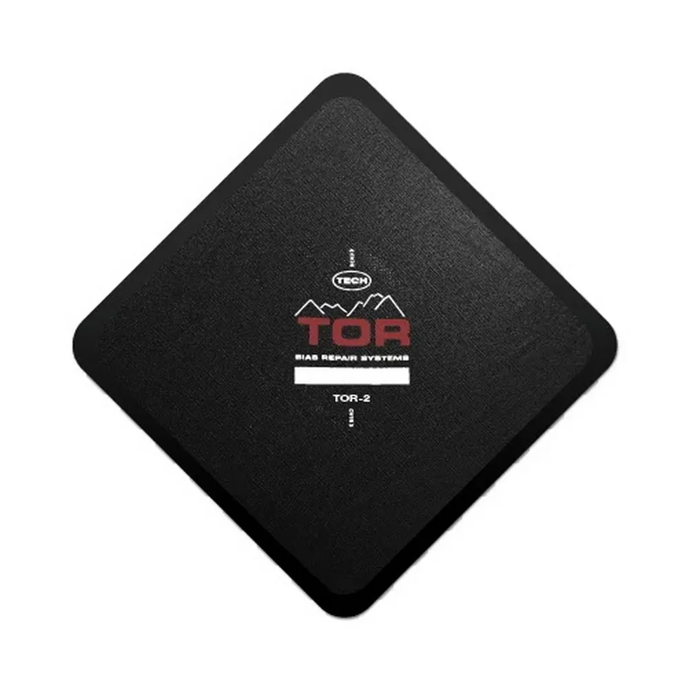 Заплатка TOR-2R c диагональным кордом 205х205 мм TECH 387RBK