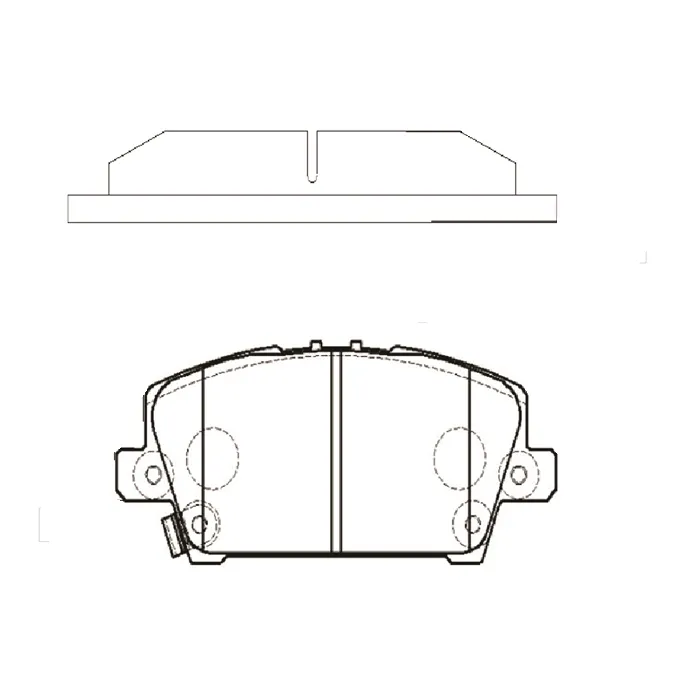 Колодки передние HONDA CIVIC 5D 06- CTR GK0388