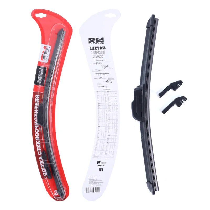 Щетка стеклоочистителя 500 мм (бескаркасная) RedMark REDMARK RM00420