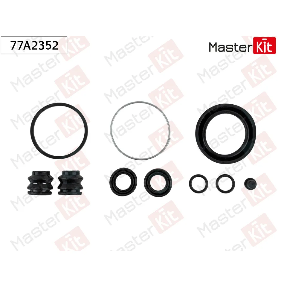 Ремкомплект тормозного суппорта Kia RIO седан (DC_) 2000 - 2005 MASTERKIT 77A2352