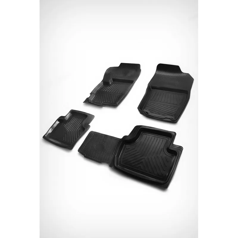 Коврики в салон резиновые комплект серия Above board Mitsubishi Outlander III 2012- высокий борт COMFORT C13501K