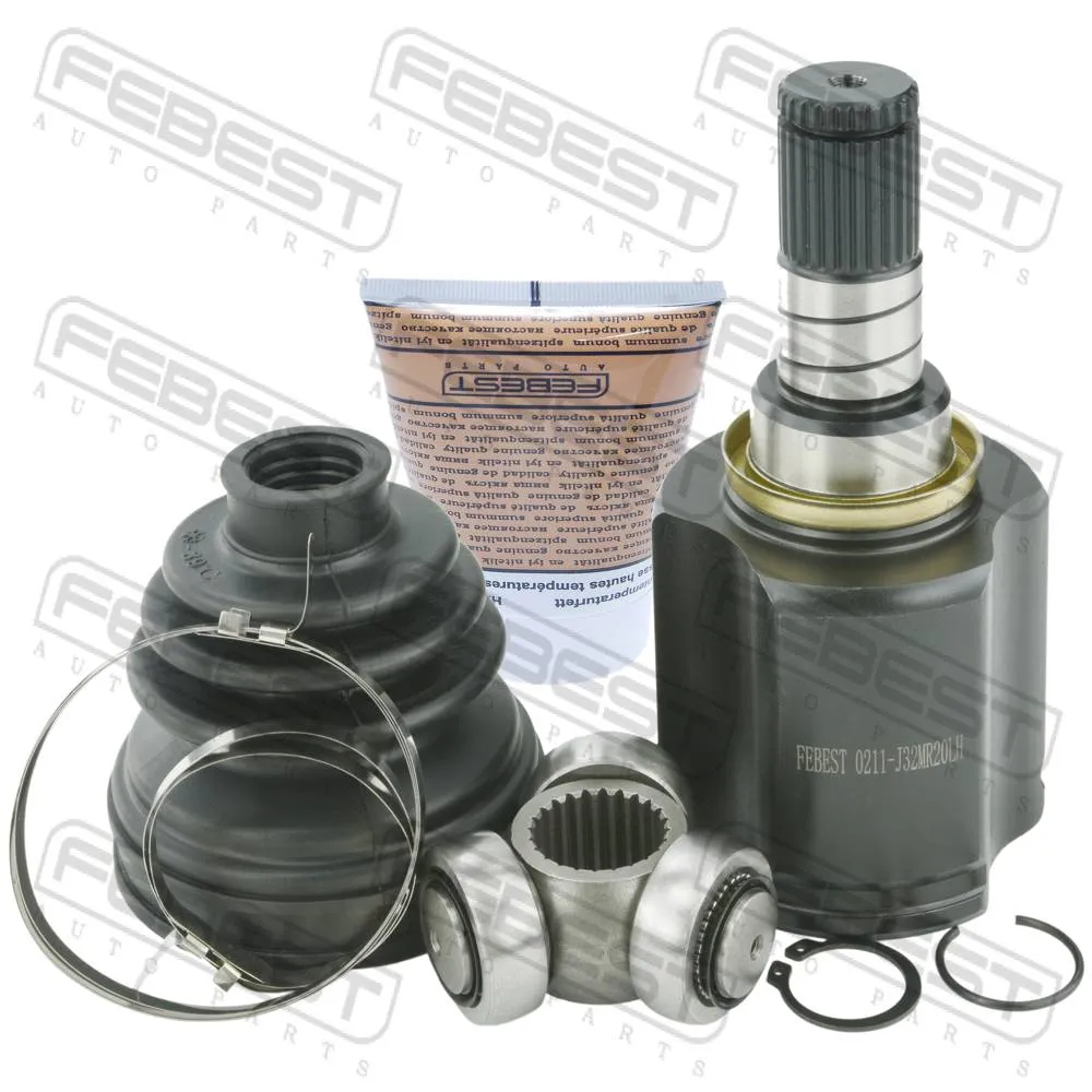 ШРУС внутренний L 24x40x27 NISSAN TEANA RUS MAKE J32R 2009.06-2013.12 FEBEST 0211-J32MR20LH