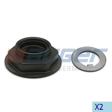 Гайка С И M52x2 40,5xSW95 ШАЙБА стопорная ступицы фланцевая ECO Plus M52x2 40,5xSW95 03.320.65. AUGER 84780