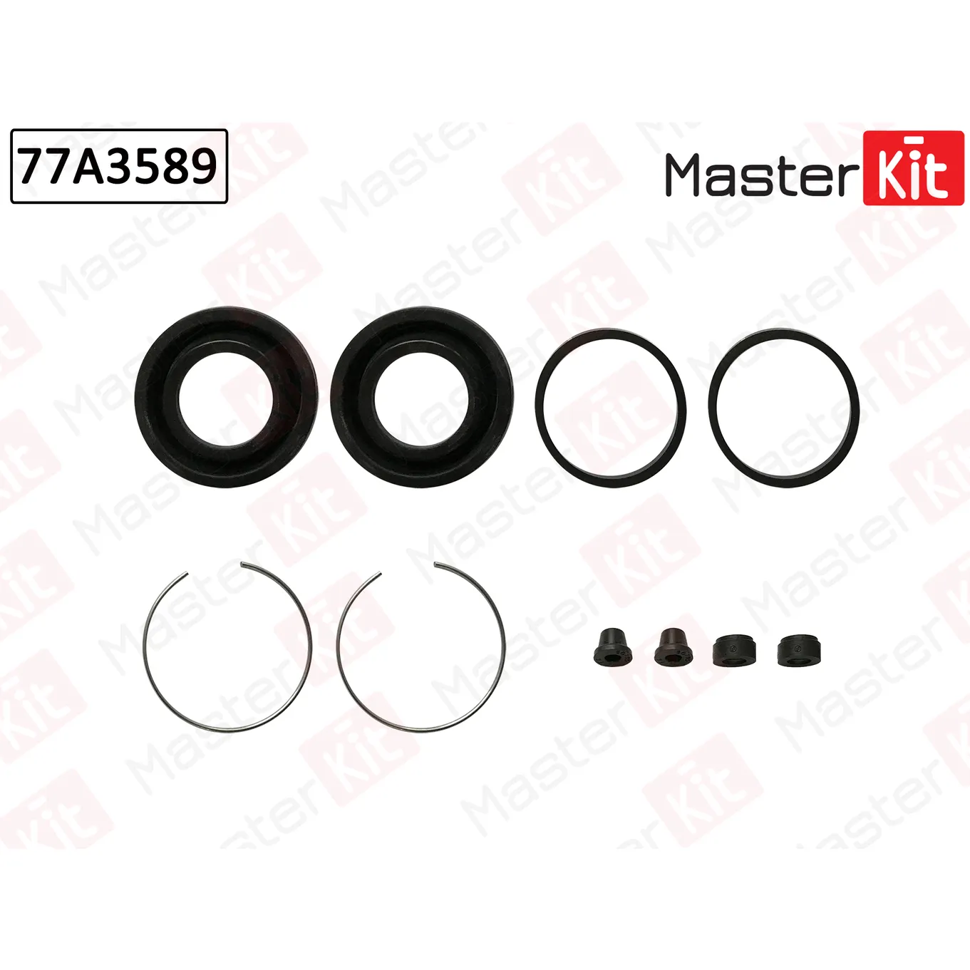 Ремкомплект тормозного суппорта задний MASTERKIT 77A3589