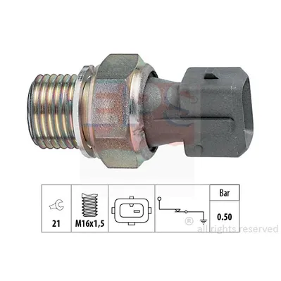 Датчик давления масла Peugeot 306-806/Boxer 1.8-2.5i/1.9D/2.5D/DT/DTiC 92 EPS 1800116