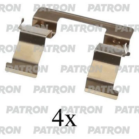 Комплект монтажный тормозных колодок дисковых MAZDA:6 (GG) 06.02-,6 HATCHBACK (GG) 08.0 PATRON PSRK1132