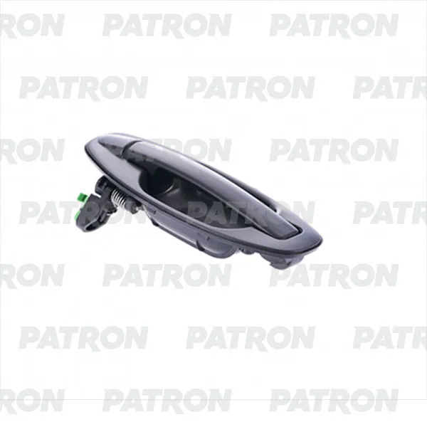 Ручка двери наружн задн лев Hyundai Santa Fe 01-06 (текстурн ч PATRON P200198L