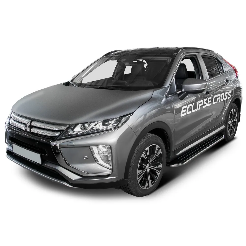 Порог-площадка Premium A180ALP + комплект крепежа, RIVAL, Mitsubishi Eclipse Cross 2018- Mitsubishi Eclipse Cross A180ALP.4007.1