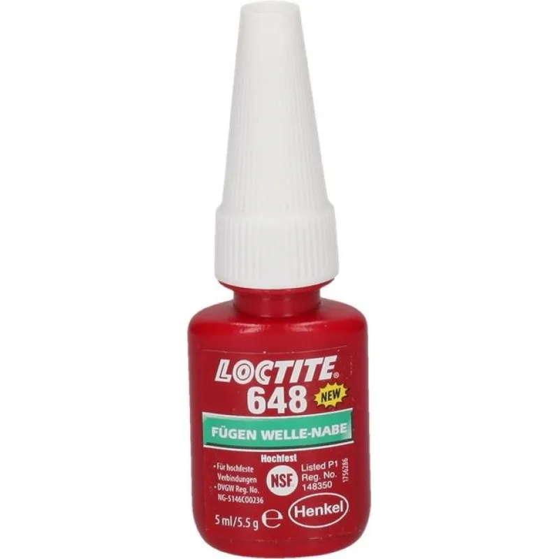 Анаэробный Loctite 648 фиксатор резьбы 5 мл. Loctite 1804041