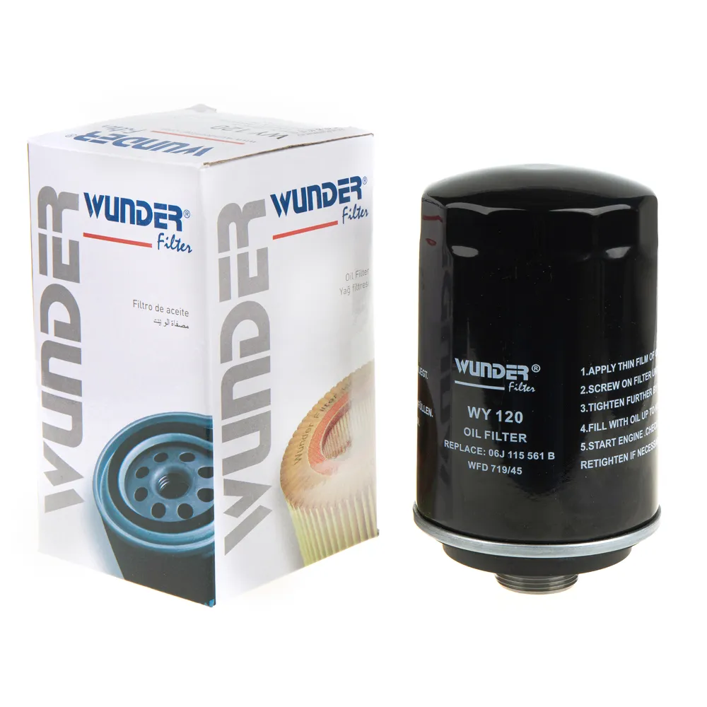 Фильтр масляный VAG+Skoda 2004-> mot.1.8TFSI/2.0TFSI WUNDER FILTER WY120