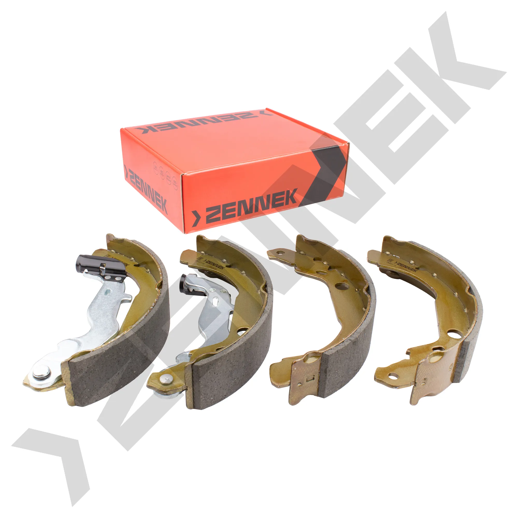 Колодки тормозные барабанные RENAULT DUSTER 10- , ZENNEK DBS0116