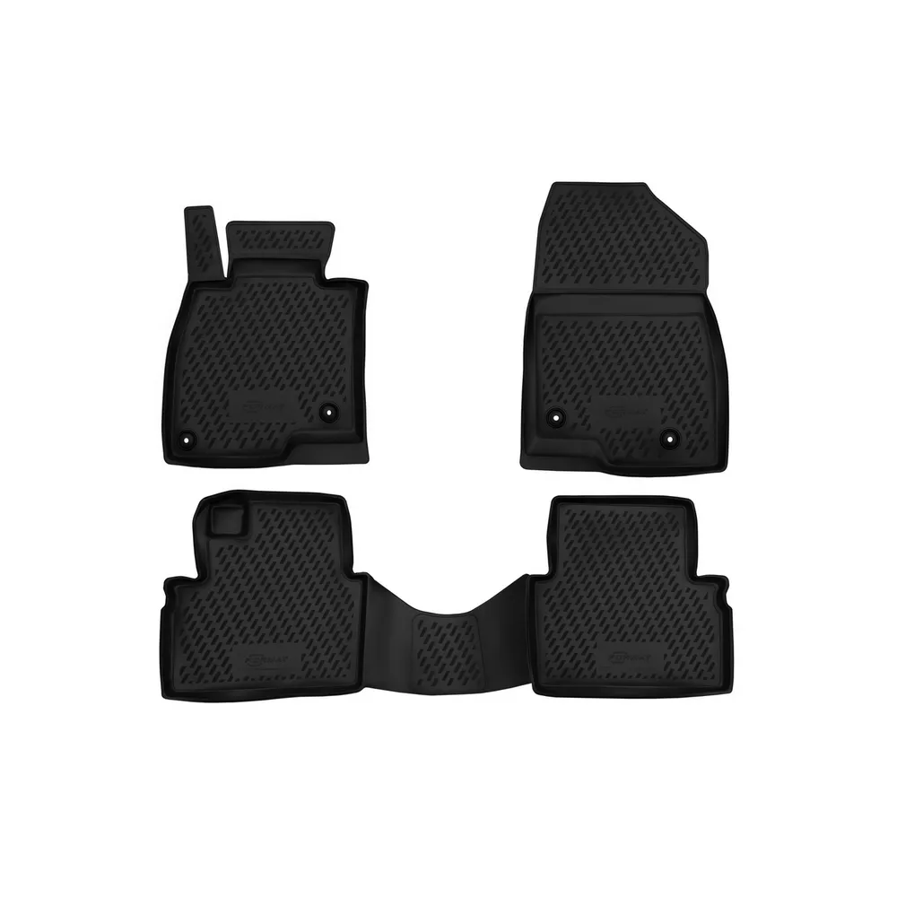 Коврики в салон MAZDA 3, 2013-> 4 шт. (ПУ, повышенная износостойкость) FORMAT FORMAT.CARMZD00031