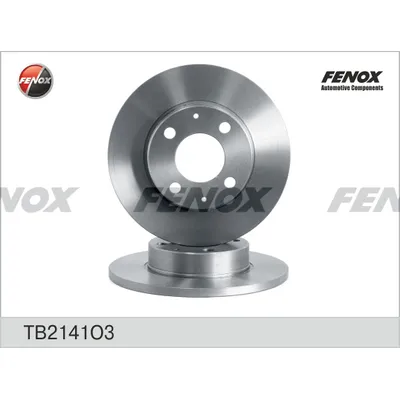 Диск тормозной м 2141 FENOX TB2141O3