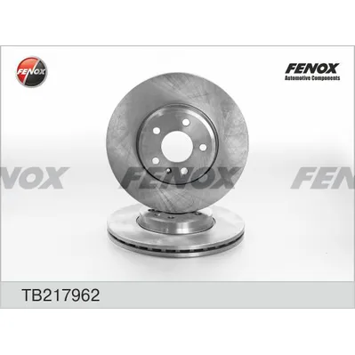 Диск тормозной AUDI A4, A5 1.8T-3.2, 07- FENOX TB217962