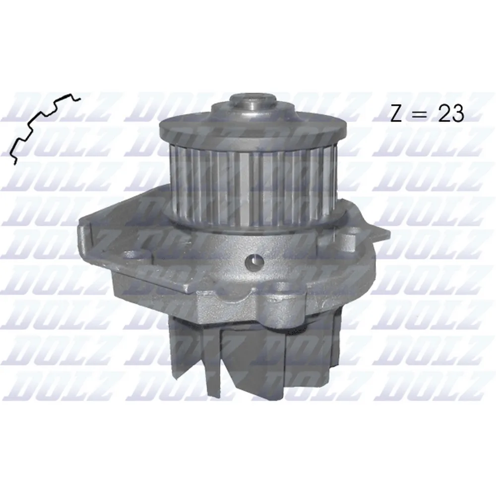 Помпа, водяной насос FIAT Panda/Punto 1.2/1.4L 03->/FORD KA 1.2L 08-> DOLZ S-320