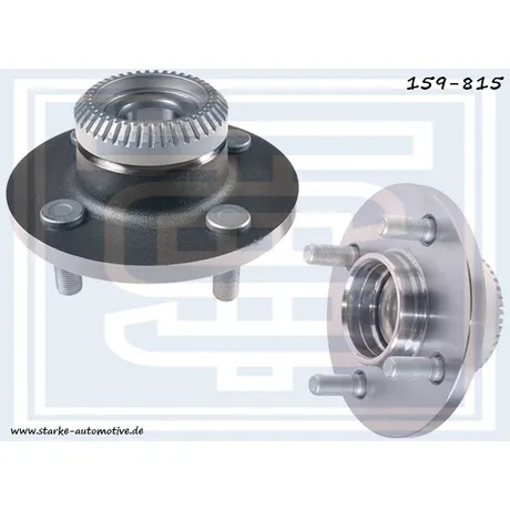 Ступица nissan micra ii (k11) задняя STARKE 159815