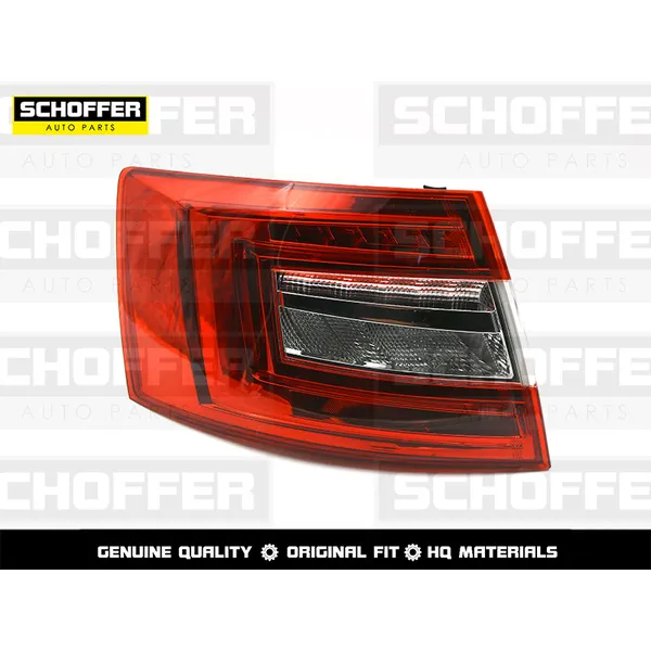Фонарь задний LED левый Skoda Octavia 3 А7 (2017-2020) SCHOFFER SHF15130