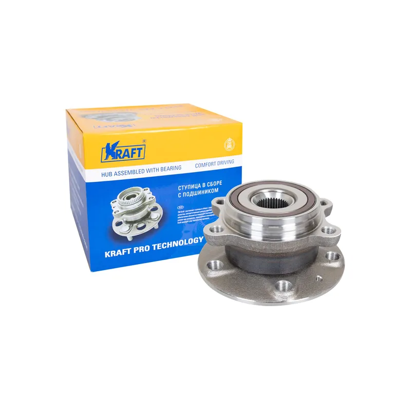 Ступица передняя в сборе L=R AD A3/VW Golf V/VI/Caddy 06-> KRAFT KT100634