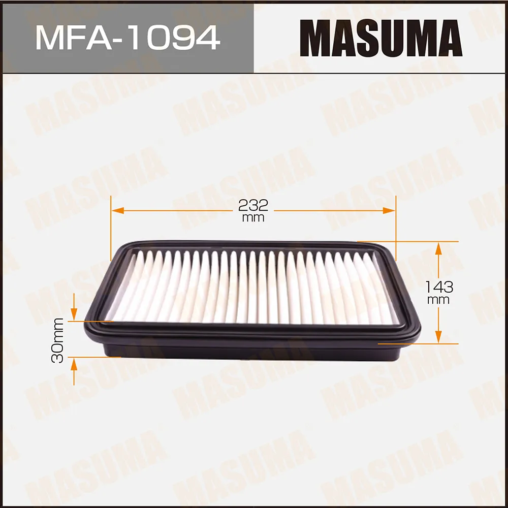 Воздушный фильтр Masuma MFA-1094 : А-971 MASUMA MFA1094