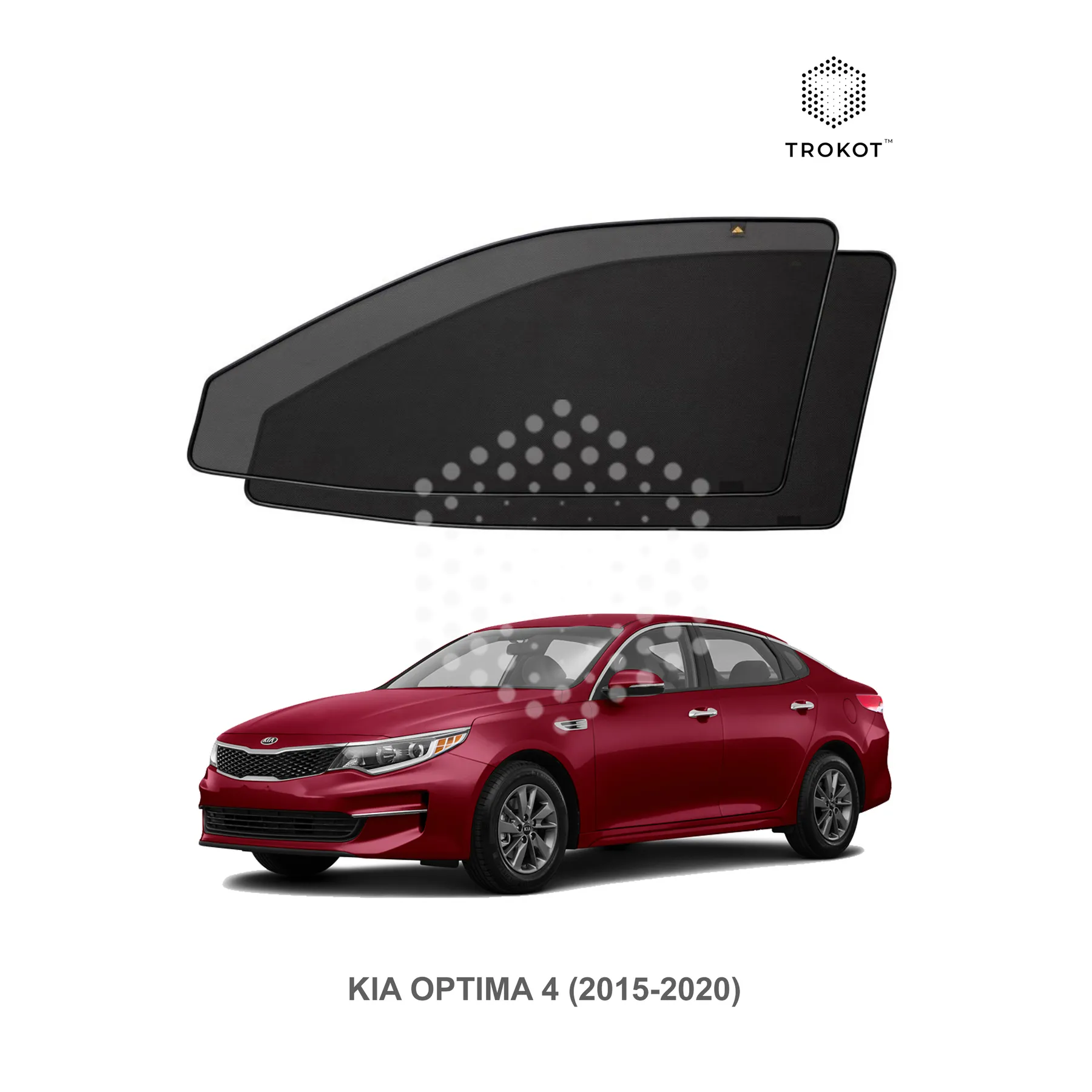 Комплект шторок на передние двери Kia Optima (4) (2015-наст.время)