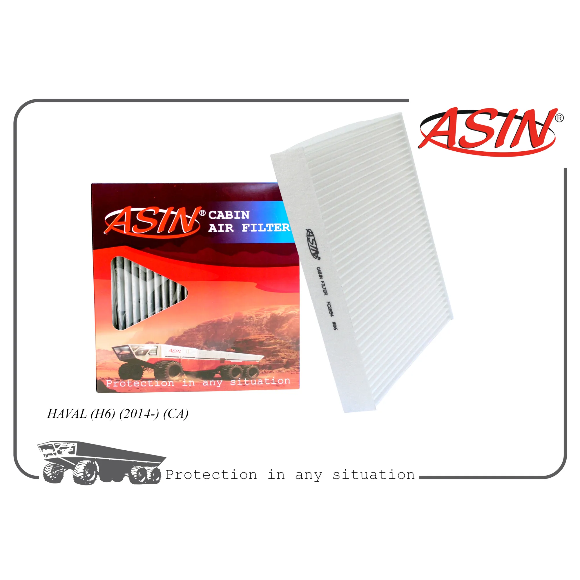 Фильтр салонный 8100235XKZ16A/ASIN.FC2854 ASIN ASIN ASIN.FC2854