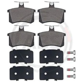 Колодки задние VAG ABS 36818