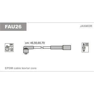 Комплект проводов зажигания fiat punto 60, tipo 93-, lancia delta, y 93-96, 99-