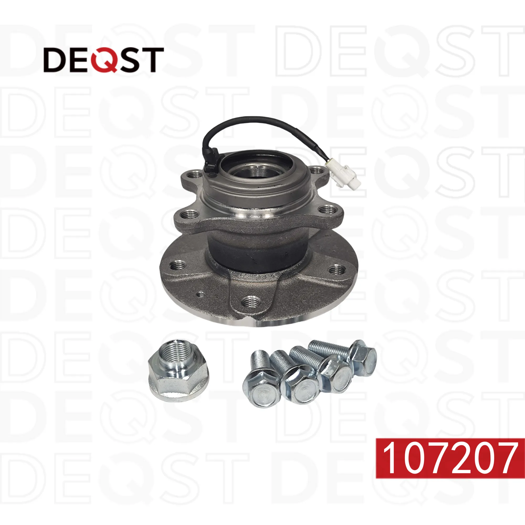 Ступица колеса в сборе с подшипником задняя SUZUKI SX4 06 DEQST 107207