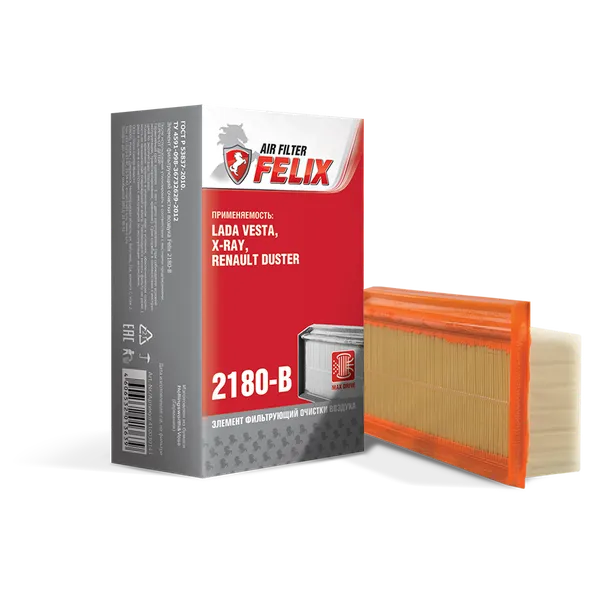Фильтр воздушный Лада Vesta,X-Ray,Ларгус 2180 В FELIX Felix 410030169