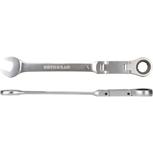 Ключ комбинированный трещоточный двойной шарнир 11 мм АВТОDЕЛО 30061